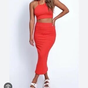 Skatie Cayenne Red Women's Set